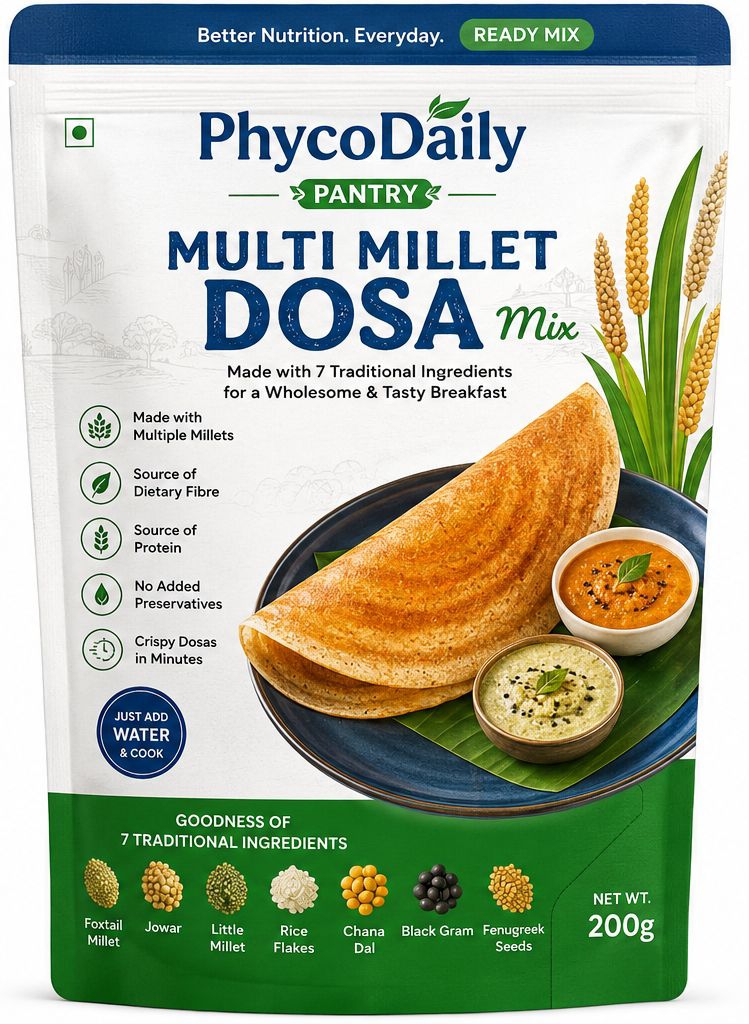Multi Millet Dosa Mix — PhycoDaily Pantry